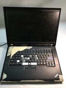 Lenovo ThinkPad R61 15" Laptop Intel Celeron- BOOTS/DIM BACKLIGHT/KEYS -MZ - Picture 1 of 8