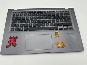 QWERTZ Tastatur mit Palmrest Handballenauflage 13NB0ST2P01022 ASUS R465J - Bild 1 von 2