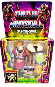 Masters of the Universe Origins: Turtles of Grayskull Splinter-Skull (MOTU TMNT) - Picture 1 of 2