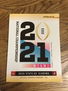 cfp national championship programm 2021 - Bild 1 von 7