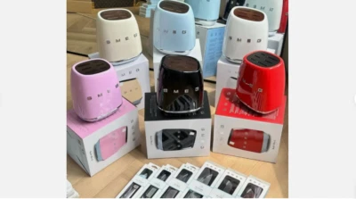 Smeg 7-teiliges Messerblock-Set Edelstahl mehrfarbig FEDEX KOSTENLOSER VERSAN... - Bild 1 von 4