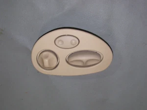 original 2000 Jaguar xj8 front right passenger motor control switch button trim - Picture 1 of 4