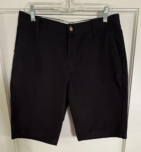 Volcom Men’s Shorts Size 31 Black Chino True To This Vmonty Skate Slash Pockets - Picture 1 of 13