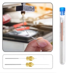 10PCS 3D Printer Nozzle Clean Needles Stainless 0.15-1.0mm 1.75/3.0mm - Zdjęcie 1 z 12