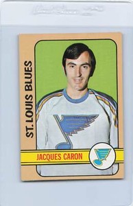 1972/73 Topps #86 Jacques Caron Blues EX *DA-B5365