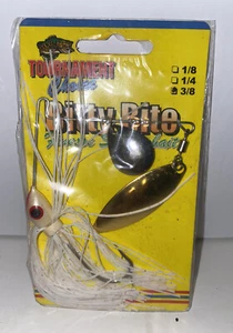 Spinnerbait Bitty Bite Finesse Fishing Lure New Tournament Choice White NIP 3/8 - Picture 1 of 2