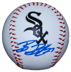 BROOKS BALDWIN signed (CHICAGO WHITE SOX) MLB logo baseball BECKETT BR63150 - Picture 1 of 2