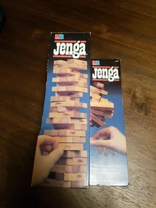 Original Vintage 1986 Jenga by Milton Bradley Games Wooden Blocks Complete  - Picture 1 of 6