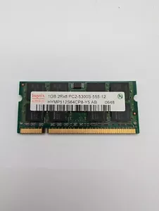 Hynix 1GB 2Rx8 PC2-5300S-555-12 - Picture 1 of 2