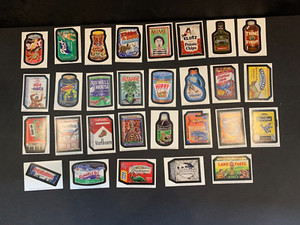2009 Wacky Package Parodies Complete 2nd Series 2 Sticker Set 29/30 MT