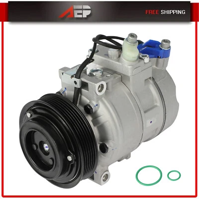 Nuevo compresor de aire acondicionado para Saab 9-5 2,3 L 2003 2004 2005-2009 9-5 3,0 L 2003 Foto 1 de 4