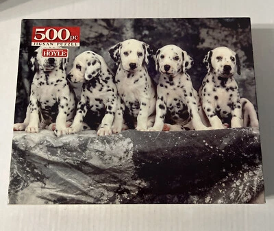 Hoyle 500 piece puzzle Lots Of Spots -Dalmatian Puppies - Image 1 of 4