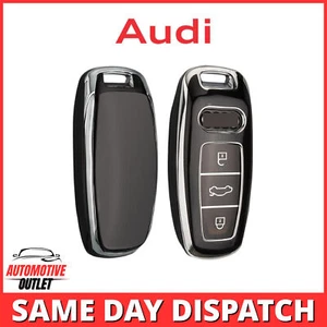 FUNDA CARCASA LLAVERO COCHE PARA AUDI A6 A7 A8 C8 Q5 Q7 Q8 D5 E-TRON 2019 2020 - Imagen 1 de 9