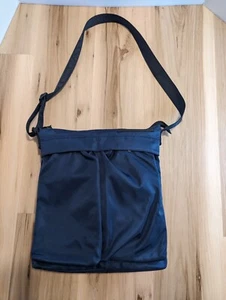Tahari Fabric Crossbody Bag In Navy Blue - Picture 1 of 7
