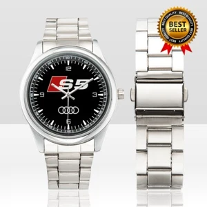 Audi S5 Logoo Sport Metal Watch - Picture 1 of 6