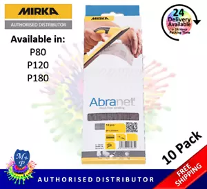 Mirka Abranet 70 x 198mm Sanding Strips - Packs of 10 - Grits P80, P120 or P180 - Picture 1 of 3