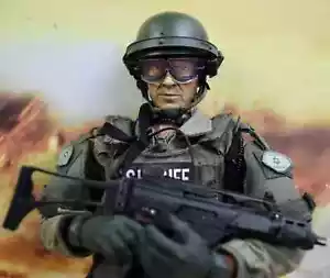 Figura de acción personalizada moderna escala 1/6 suelta sin caja de EE. UU. como en la foto Y234 - Imagen 1 de 3