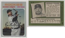 2020 Topps Heritage Chrome Refractor /571 Brendan Rodgers #THC-44