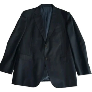 Suit Supply Pure Wool 48R Perennial Barberis Two Button Navy Suit Jacket Italy - Picture 1 of 13