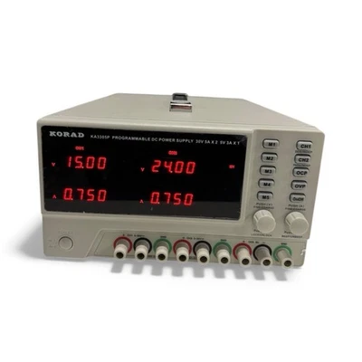 Korad KA3305P Programmable DC Power Supply 30V 5Ax2 - Image 1 of 4