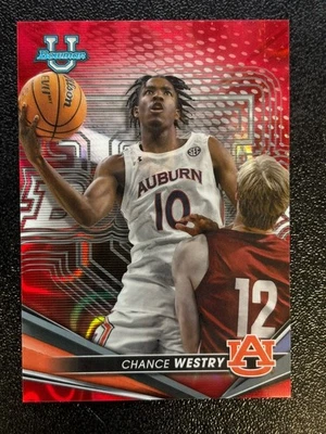2022 - 2023 年 Bowman U - Chance Westry - 红色折射器 /5 — 第 1/3 张图片