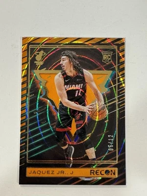2023-24 Panini Recon Orange Holo FOTL /12 #241 Jaime Jaquez Jr. (RC) - Image 1 of 3