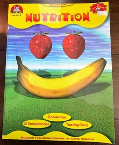 Nutrition Grades 5-9 Science Teacher Resource book Reproducibles - Picture 1 of 1
