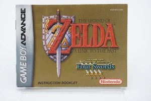 Legend of Zelda A Link to the Past Gameboy Advance SOLO MANUAL - Imagen 1 de 2