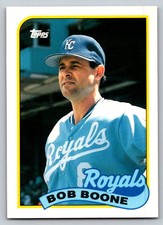 1989  Topps Traded #12T Bob Boone Kansas City Royals
