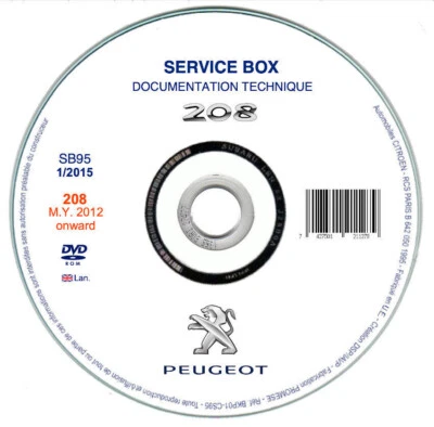 Peugeot 208 (2012-2019) Manual De Taller Reparación En CD - Imagen 1 de 4