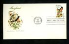 US FDC 1982 State Birds & Flowers #1972 Maryland MD House of Farnum Cachet DC