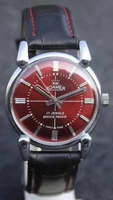 Roamer Vintage 17 Jewels FHF ST96 Hand Wind Swiss Made Mechanical Wristwatch - Image 1 of 4