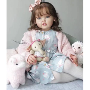 30" Reborn Baby Doll Unpainted Kit DIY Toy Doll With Cloth Body Handmade DIY - Bild 1 von 6