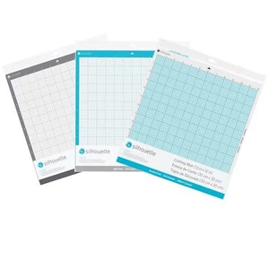 Silhouette Cameo 3 Pack Cutting Mats, Strong Grip, Regular Grip, & Light Grip - Picture 1 of 5