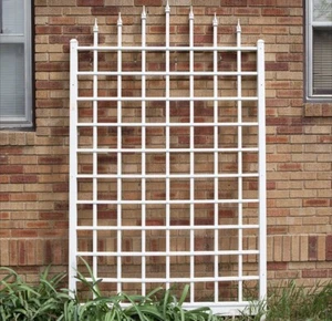 Dura-Trel Winchester 11174 PVC (57 x 96) Outdoor Garden Patio Trellis, White - Picture 1 of 8