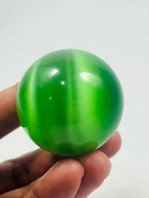 Pedra de cristal verde Naga ovo talismã joia mágica reiki cura amuleto 50mm - Imagem 1 de 4