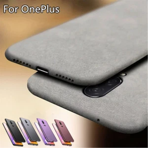Funda mate para OnePlus 9 8 7 Pro 7T 6T a prueba de golpes piel dura de arenisca cubierta delgada - Imagen 1 de 15