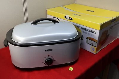 Horno tostador eléctrico Bella de 18 cuartos de galón para asar pavo 150 ° F-450 ° F Foto 1 de 4