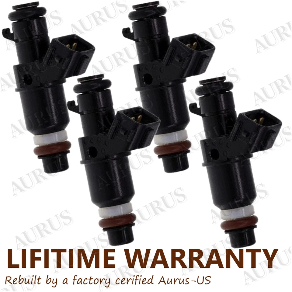 NUEVO OEM Honda 4 INYECTORES DE COMBUSTIBLE PARA 06-15 Honda Civic 1.8L Fit 1.5L 16450-RCA-A01 Foto 1 de 4