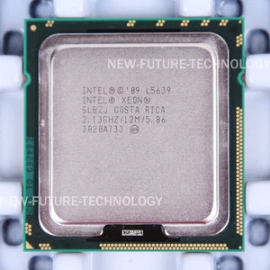 Lot of 2 Intel Xeon L5639 2.13 GHz 12MB 2933MHz LGA1366 CPU 100% work - Picture 1 of 1