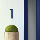 Hausnummer 1, Rostfreie Tr Nummer aus Acrylglas Futura Design Wetterfest Zahl