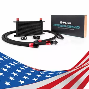 19 Row AN-10AN Engine Oil Cooler Kit Fit For BMW E36 E46 Euro E82 E9X 135 - Picture 1 of 8