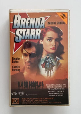 Brenda Starr [VHS] Roadshow Video Ex-Rental Tape 1989 Shields Dalton Clamshell - image 1 of 4