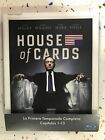 House Of Cards Première 1ª Saison Complète 4 X Blu-Ray Espagnol Anglais Ita 3T