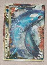 Pokemon Trading Card Game Kyogre & Groudon Legend Holo 87/90 German Card 969