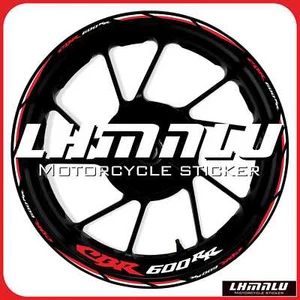For HONDA CBR600RR CBR 600RR RIM Stickers Waterproof Wheel Reflective Decal - Imagen 1 de 48
