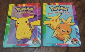 Pokemon: Get Well, Pikachu! & Time Out For Torchic Tracey West 2004 Hardcover 2 - Imagen 1 de 6