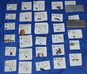 MÁQUINA DE COSER SINGER 99 PIEZAS USADAS ORIGINALES BUEN ESTADO ELIGE TUS PIEZAS - Imagen 1 de 33