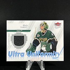Marty Turco 2007-08 Fleer Ultra Uniformity #U-MT STARS LOOK!!