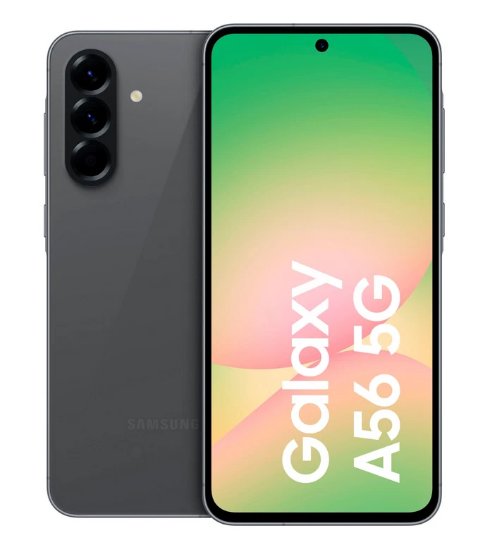 Samsung Galaxy A56 - 256GB - Awesome Graphite - Schwarz - 5G Differenzbesteuert - Bild 1 von 1